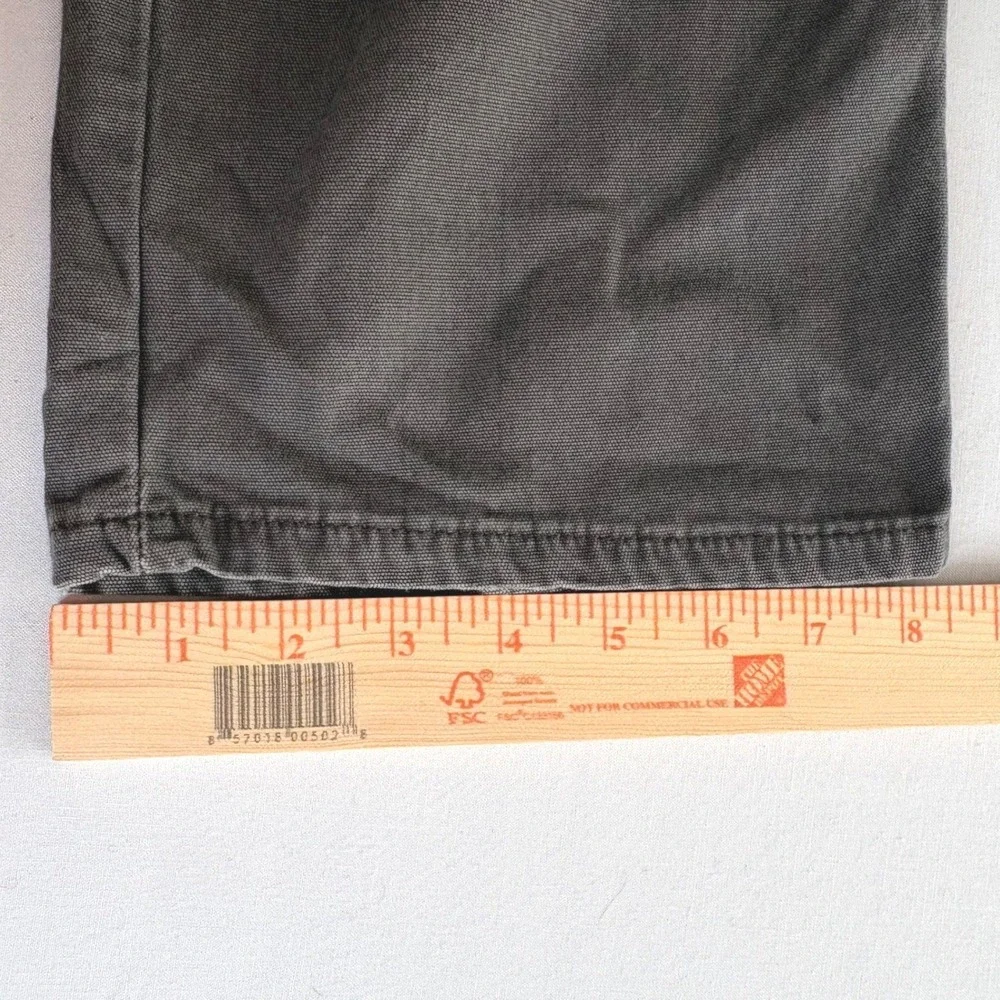 Carhartt 102517 Relaxed Fit Canvas Pants Dark Coffee Brown 34x30 Skater Gorpcore